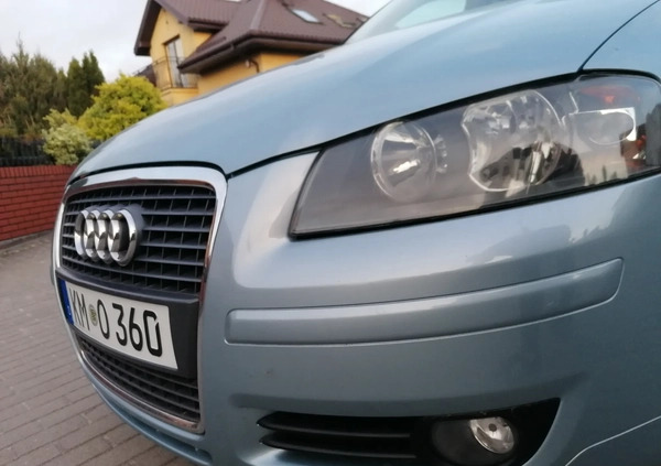 Audi A3 cena 18500 przebieg: 169398, rok produkcji 2006 z Janowiec Wielkopolski małe 529